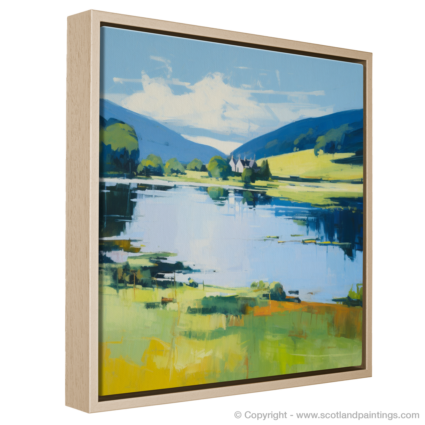 Loch Tay Serenity: A Contemporary Reflection of Perthshire's Splendour