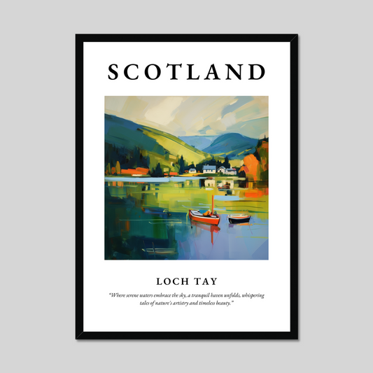 Poster of Loch Tay, Scotland.