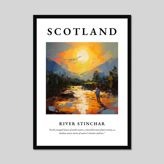 Poster of River Stinchar, Scotland.