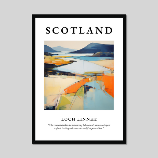 Poster of Loch Linnhe, Scotland.