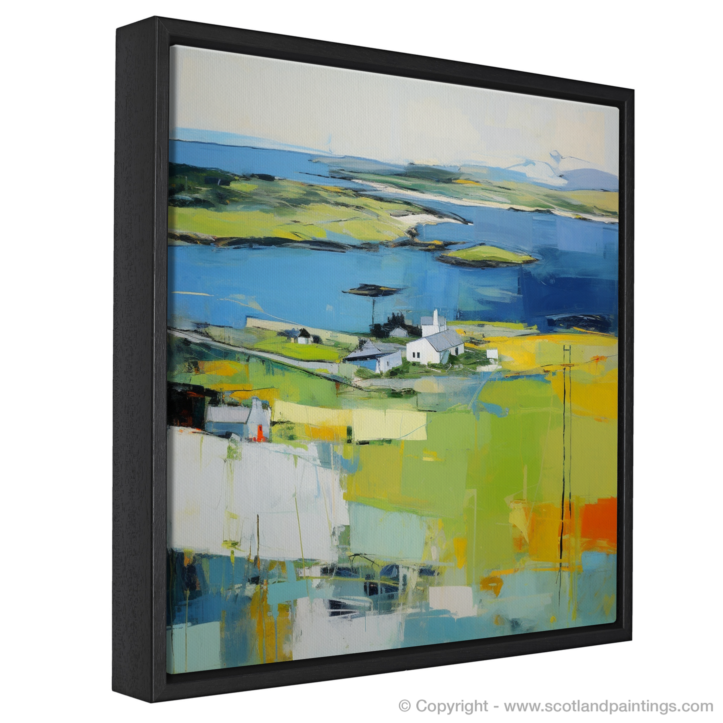 Isle of Lismore Essence: An Abstract Impressionist Homage