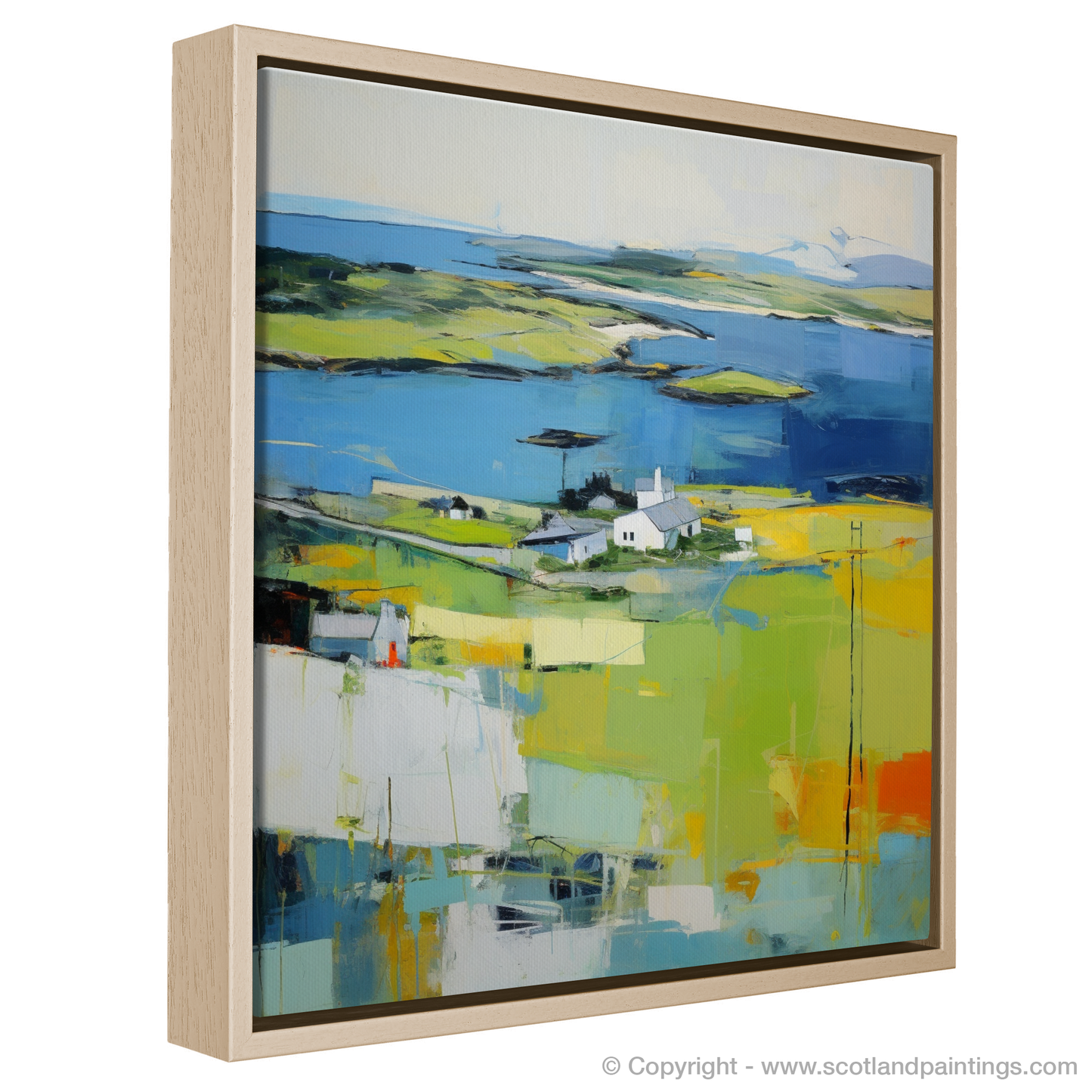 Isle of Lismore Essence: An Abstract Impressionist Homage