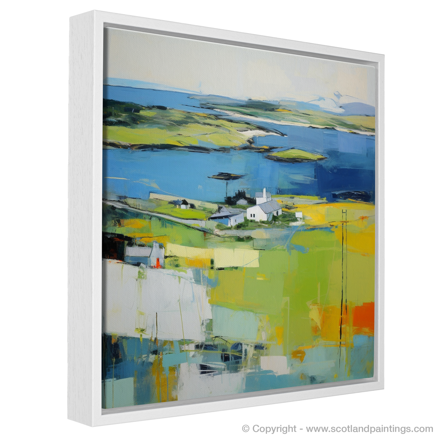 Isle of Lismore Essence: An Abstract Impressionist Homage