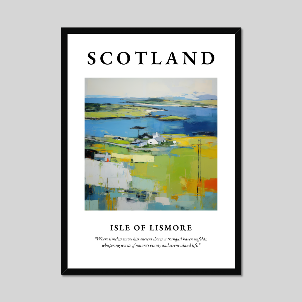 Poster of Isle of Lismore, Scotland.