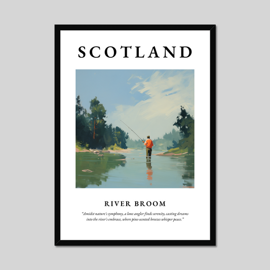 Poster of River Broom, Scotland.