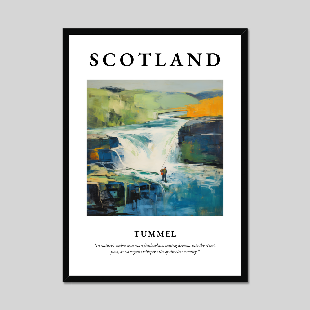 Poster of Tummel, Scotland.