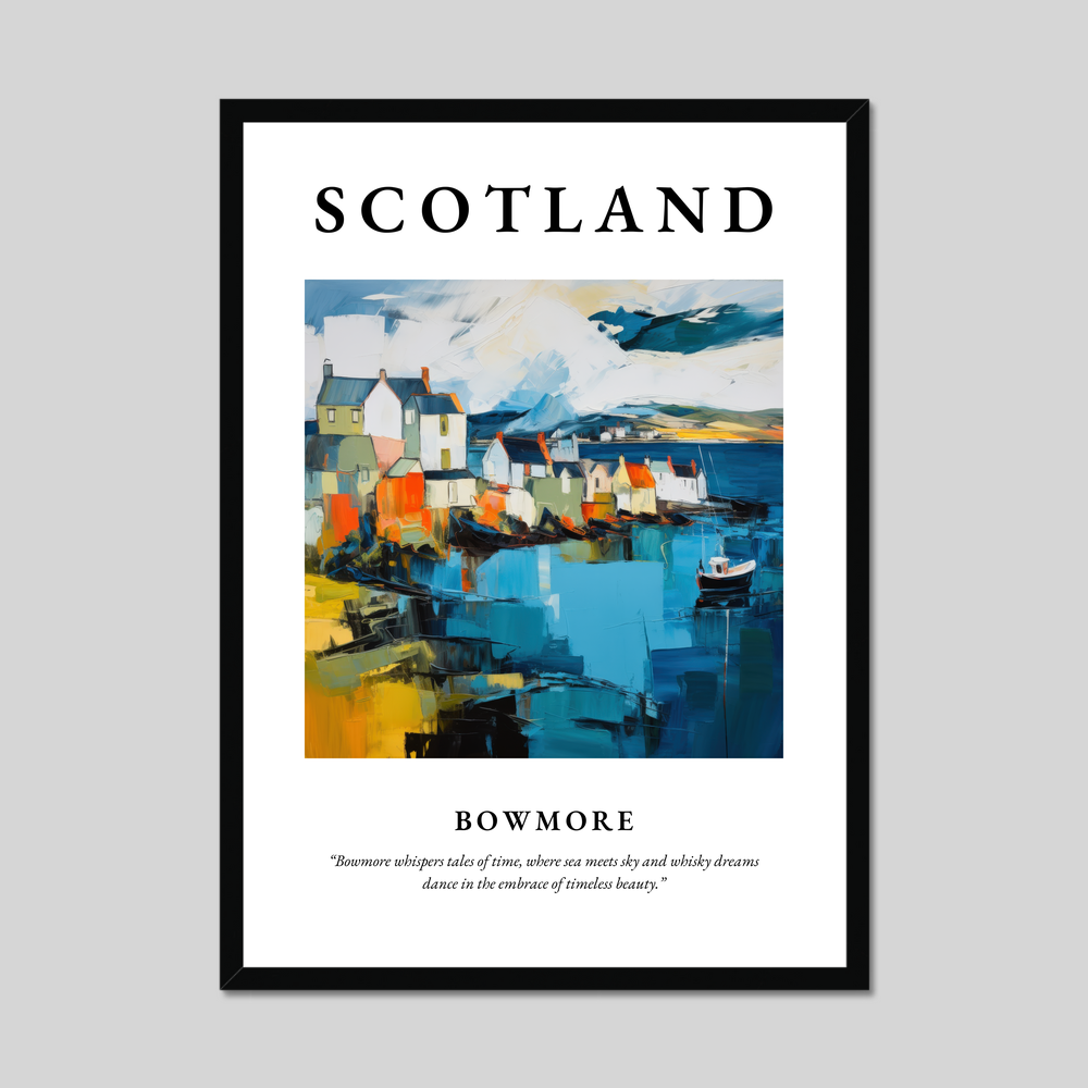 Poster of Bowmore, Scotland.