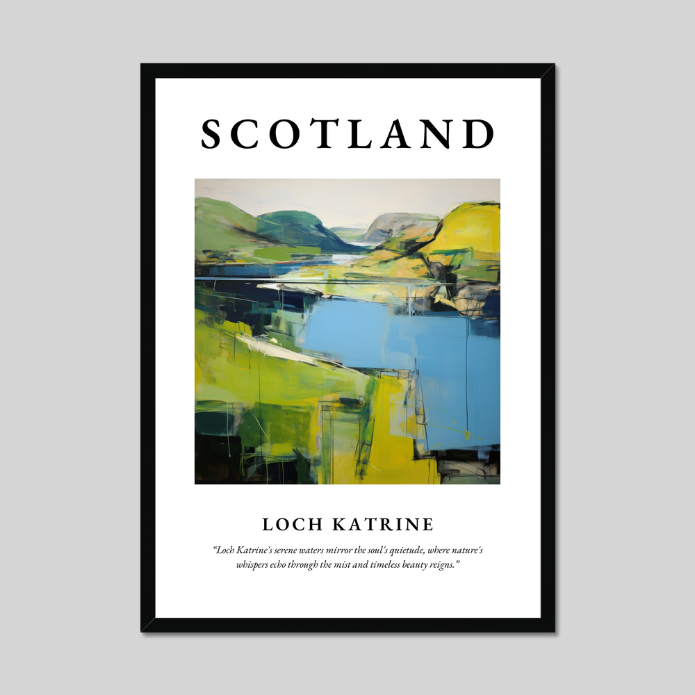 Poster of Loch Katrine, Scotland.