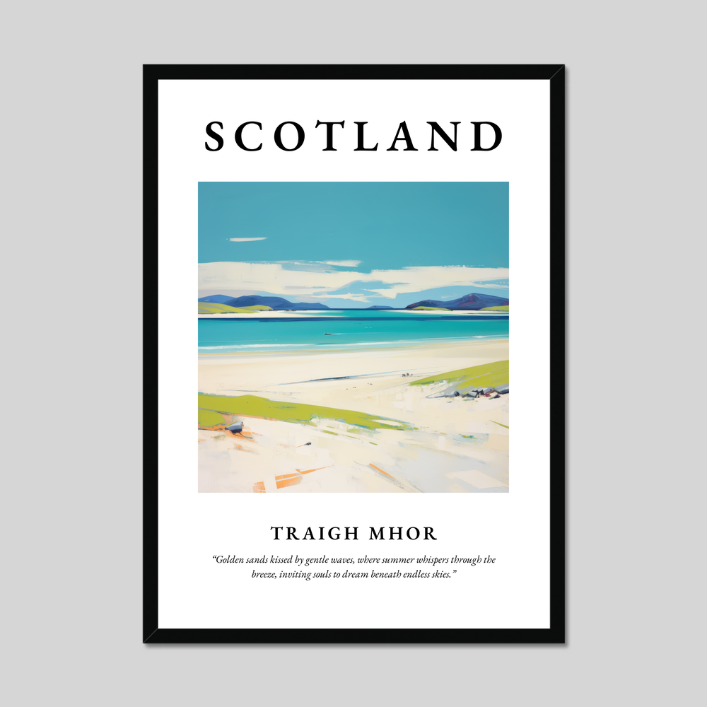 Poster of Traigh Mhor, Scotland.