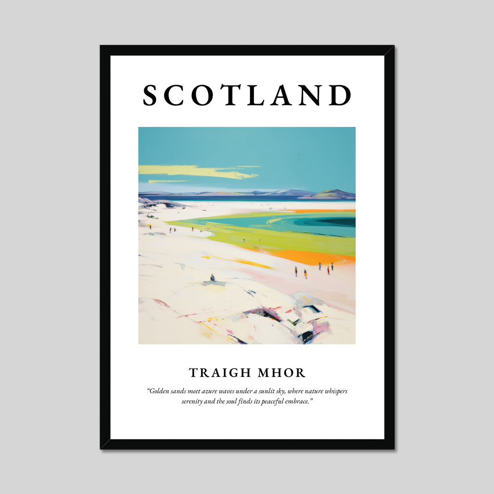 Poster of Traigh Mhor, Scotland.