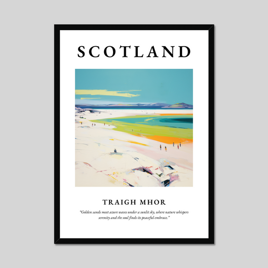 Poster of Traigh Mhor, Scotland.