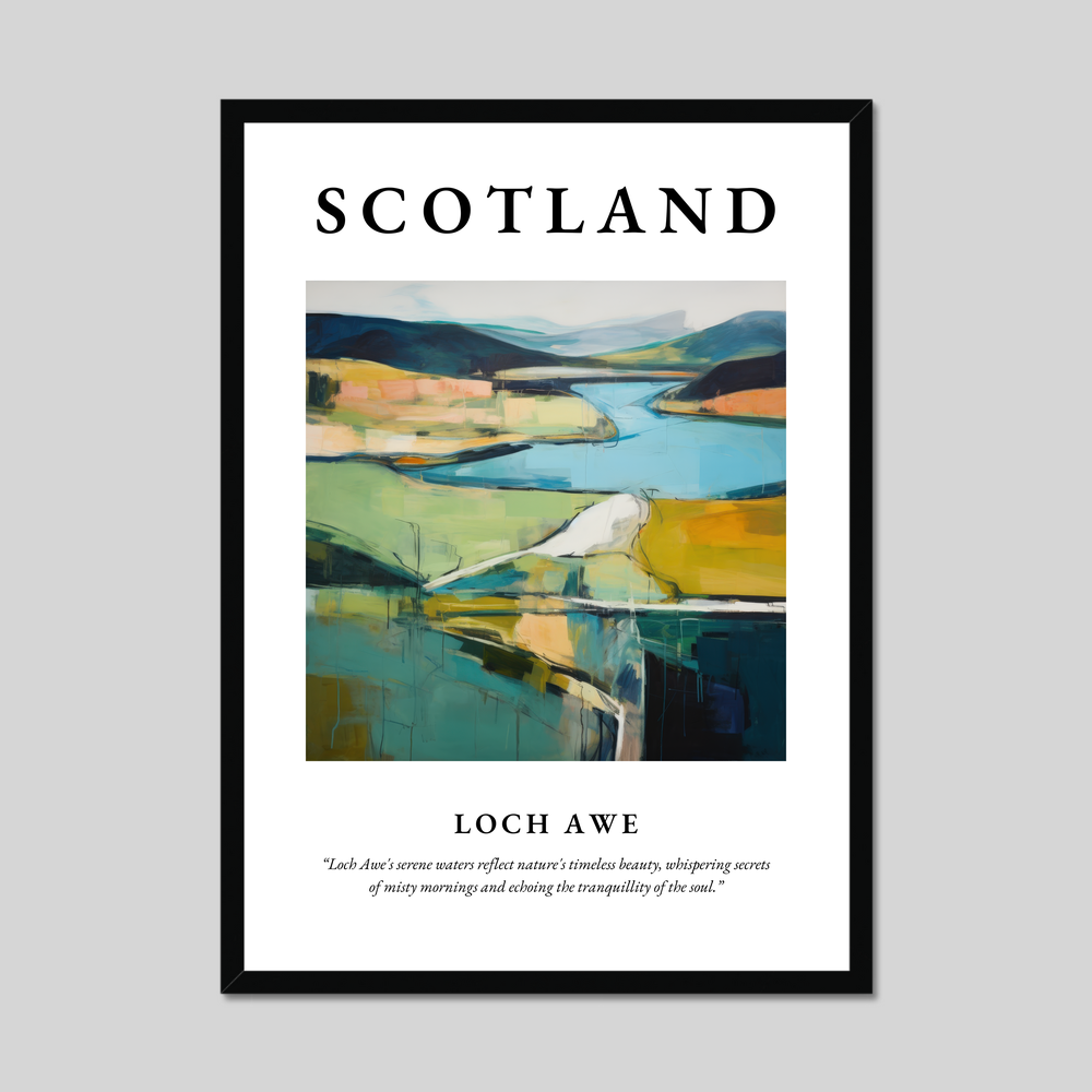 Poster of Loch Awe, Scotland.