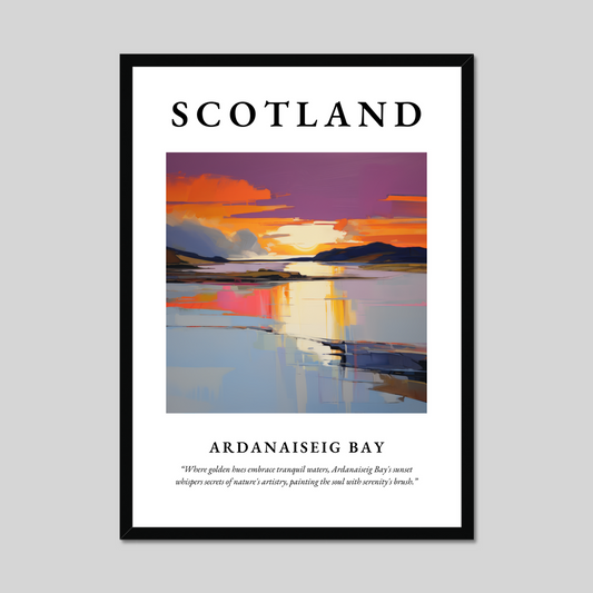 Poster of Ardanaiseig Bay, Scotland.