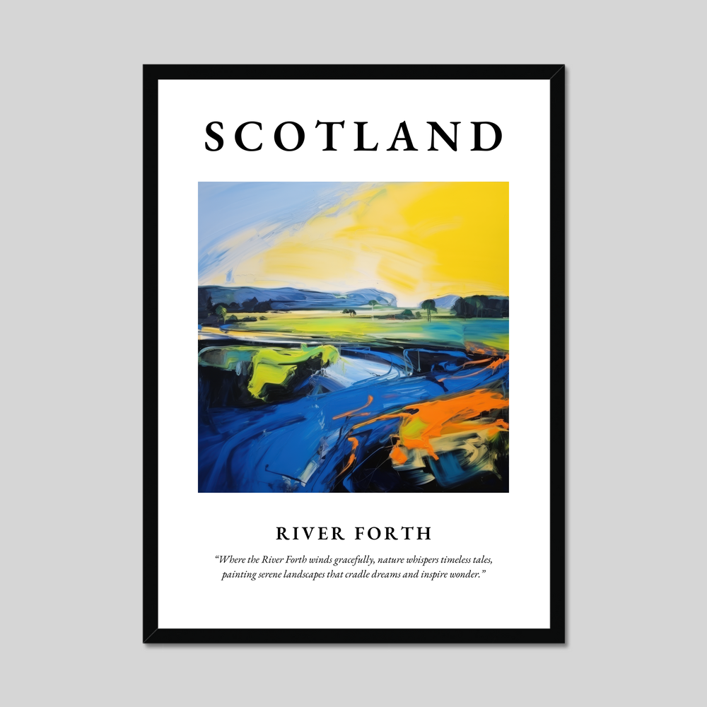 Poster of River Forth, Scotland.