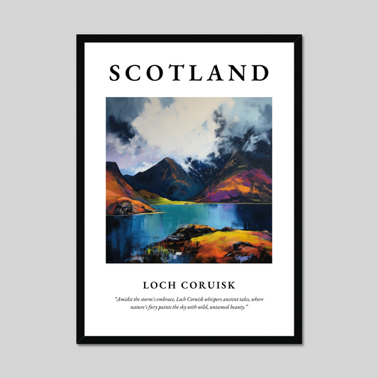 Poster of Loch Coruisk, Scotland.