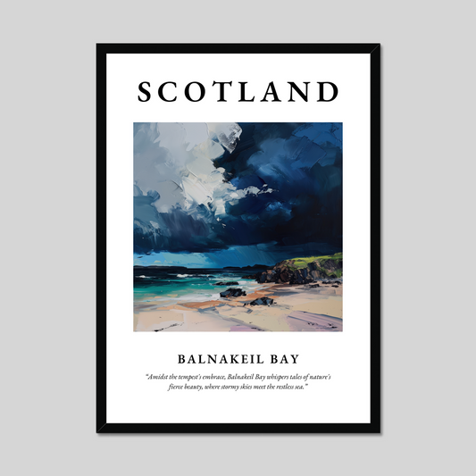 Poster of Balnakeil Bay, Scotland.