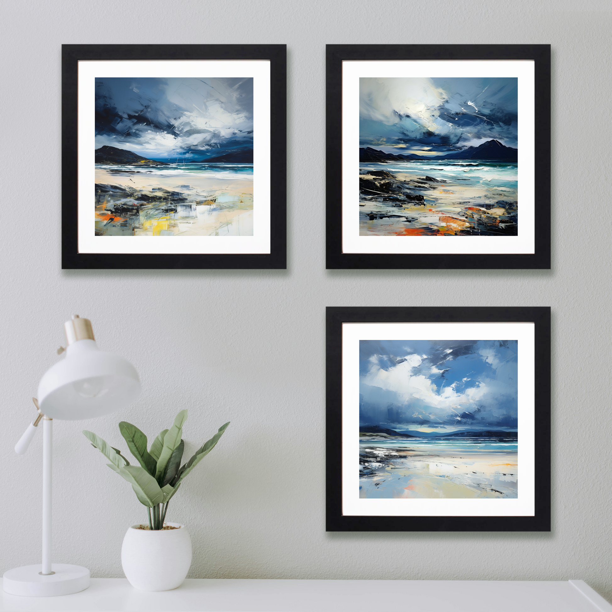 Main product image of Camusdarach Beach with a stormy sky