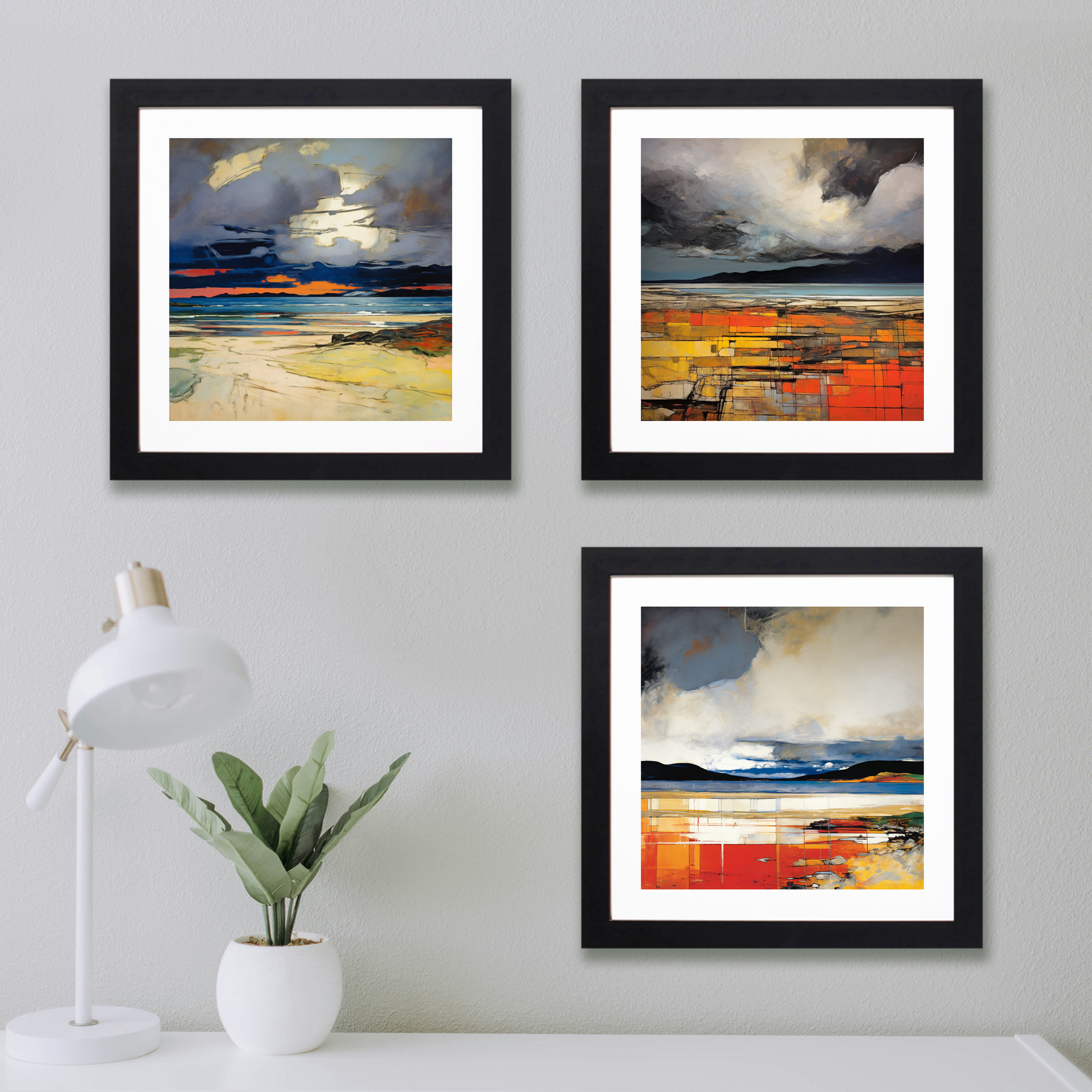 Main product image of Camusdarach Beach with a stormy sky