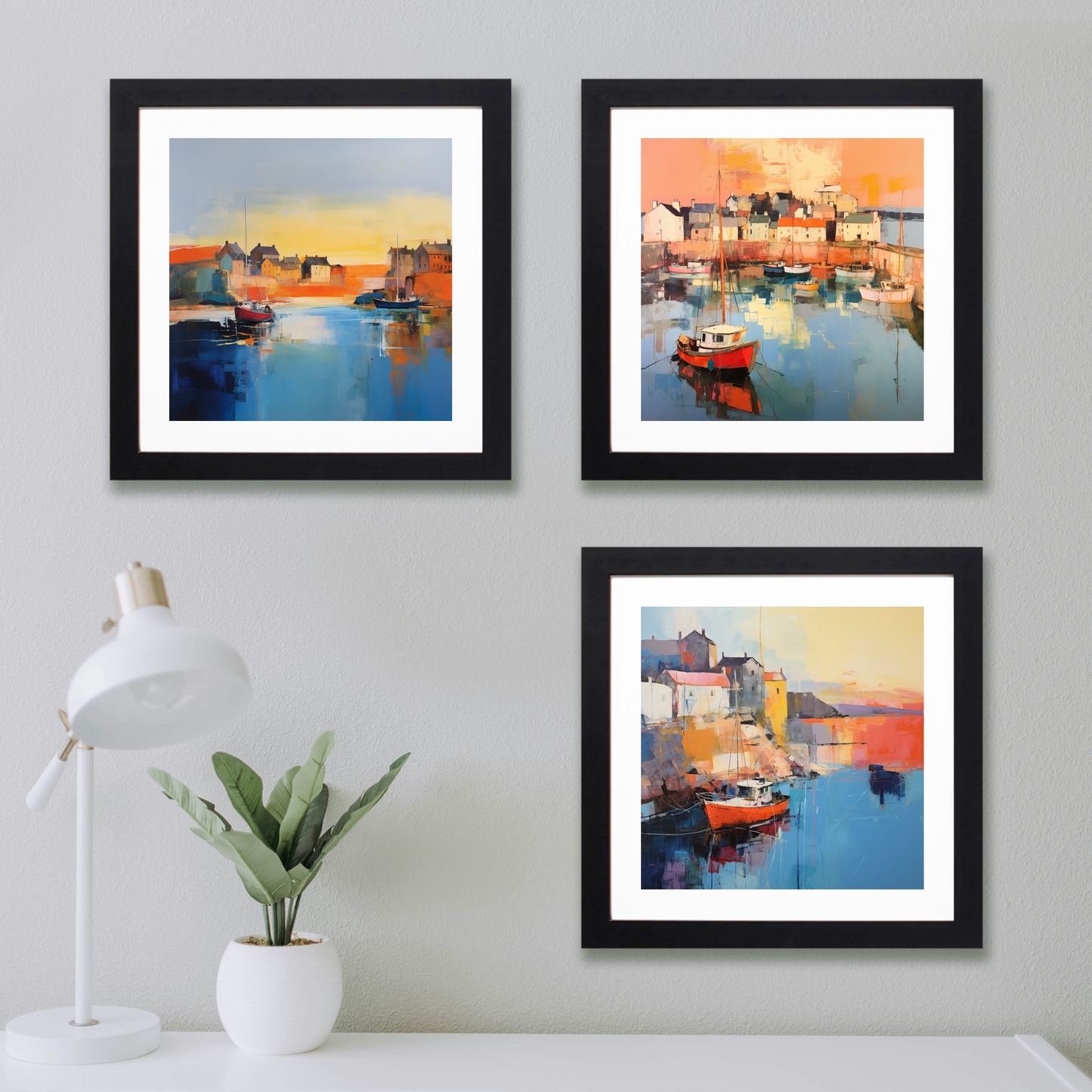 Main product image of Dunbar Harbour at golden hour