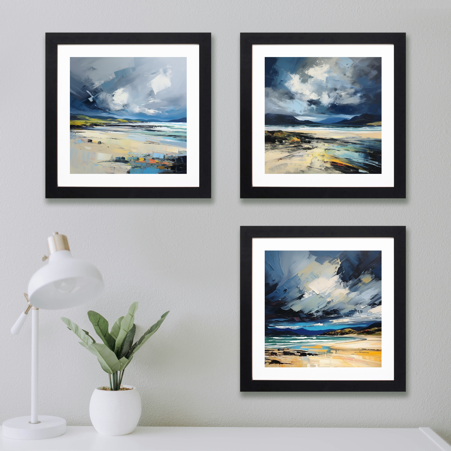 Main product image of Scarista Beach with a stormy sky