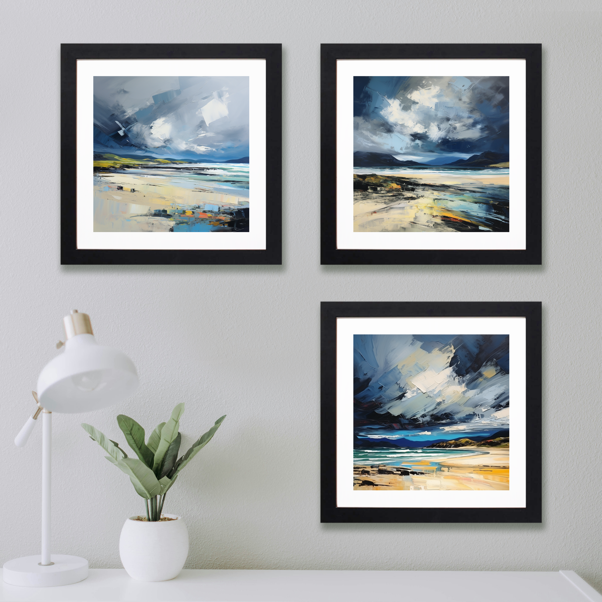 Main product image of Scarista Beach with a stormy sky