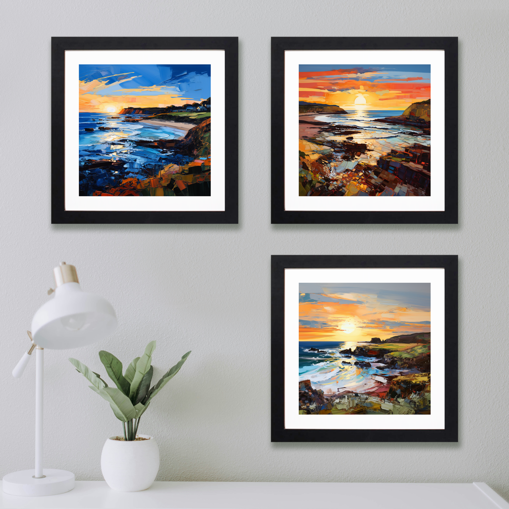 Main product image of Coldingham Bay at golden hour