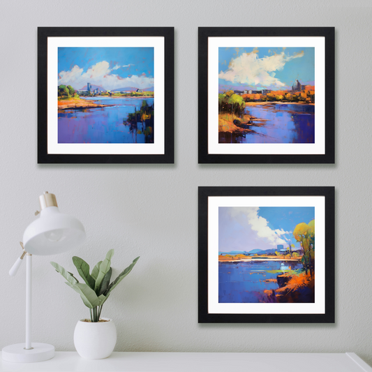 Main product image of River Clyde, Glasgow in summer