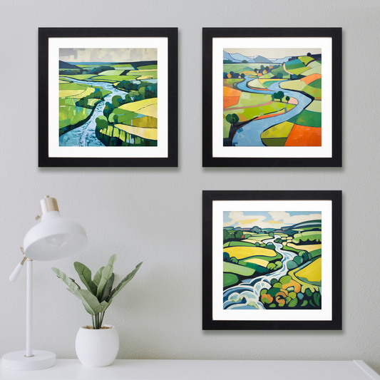 Main product image of River Tweed, Scottish Borders in summer