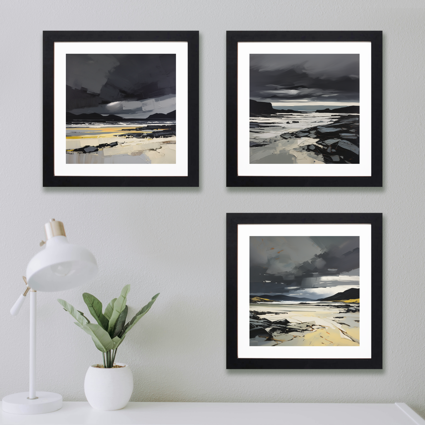 Main product image of Scarista Beach with a stormy sky