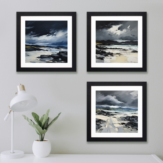 Main product image of Camusdarach Beach with a stormy sky