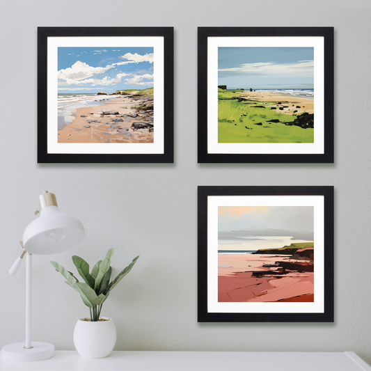 Main product image of St Cyrus Beach, Aberdeenshire in summer