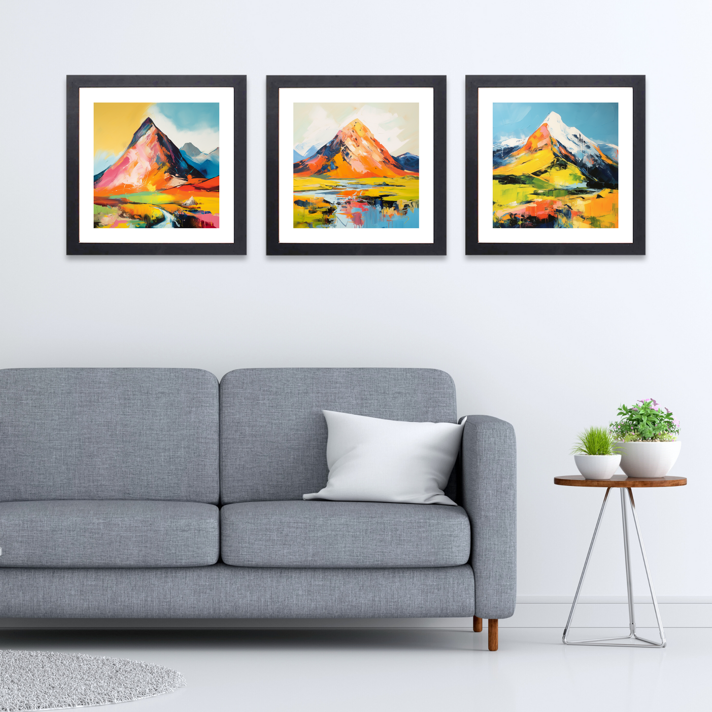 Black frame variant of Stob Dearg (Buachaille Etive Mòr)