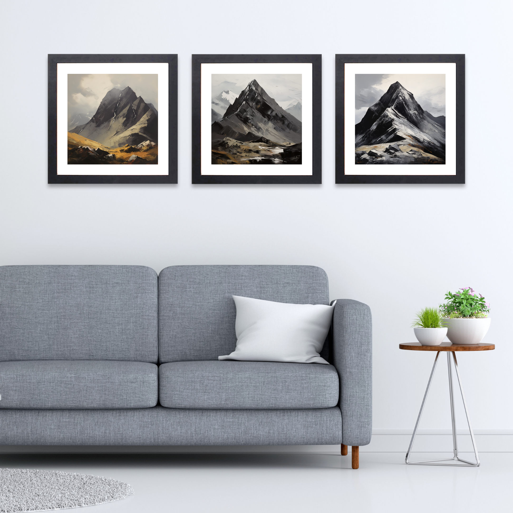 Black frame variant of Sgurr Dearg, Highlands