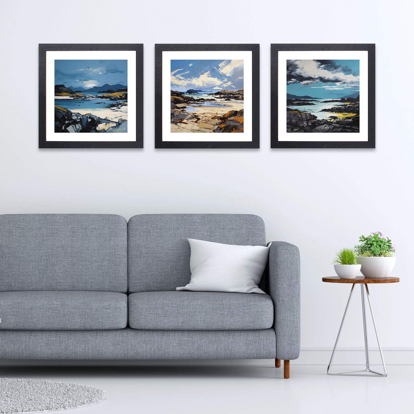 Black frame variant of Isle of Harris, Outer Hebrides