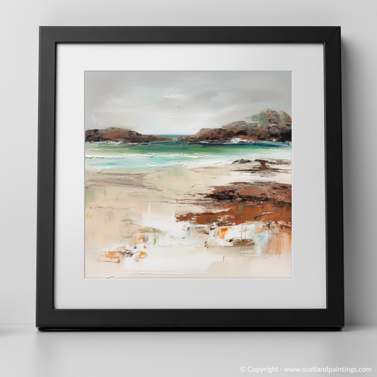 Whispers of Camusdarach: An Abstract Coastal Symphony