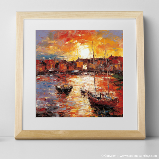 Sunset Serenade at Lybster Harbour