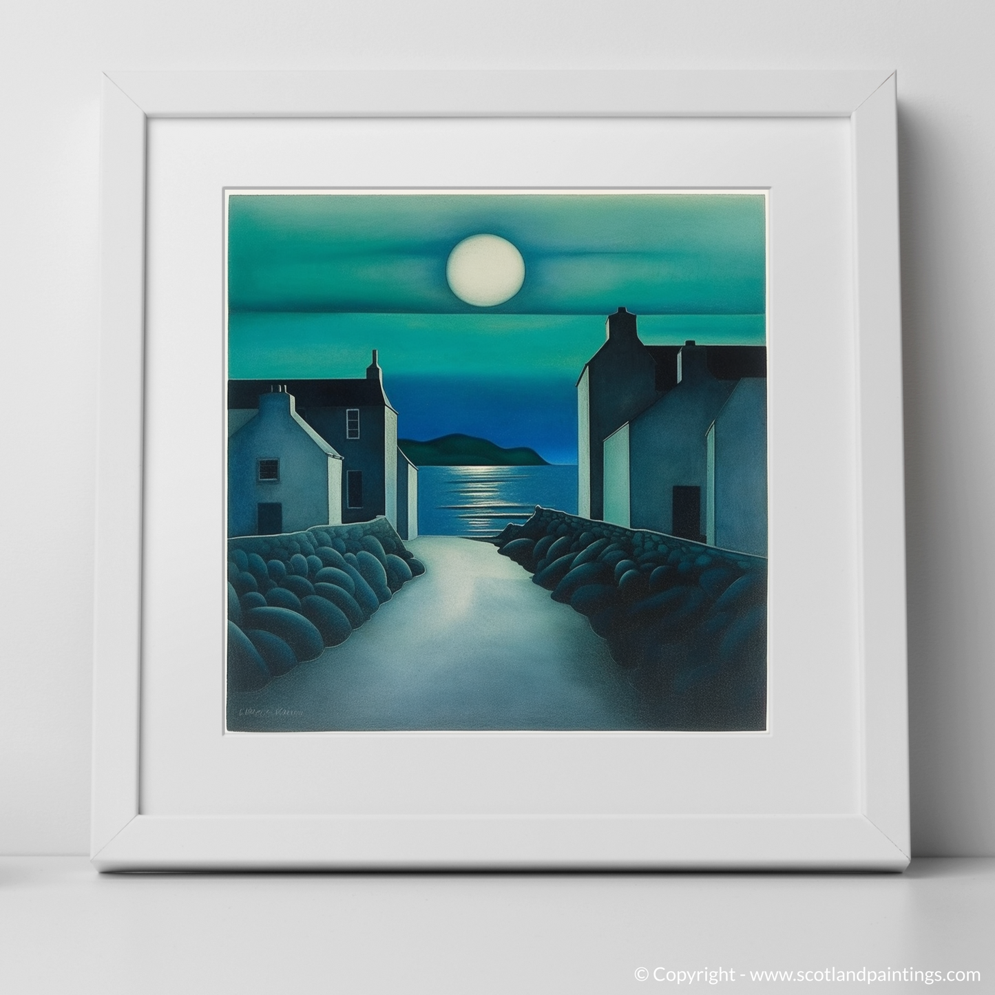 Moonlit Serenity: A Surreal Islay Dreamscape