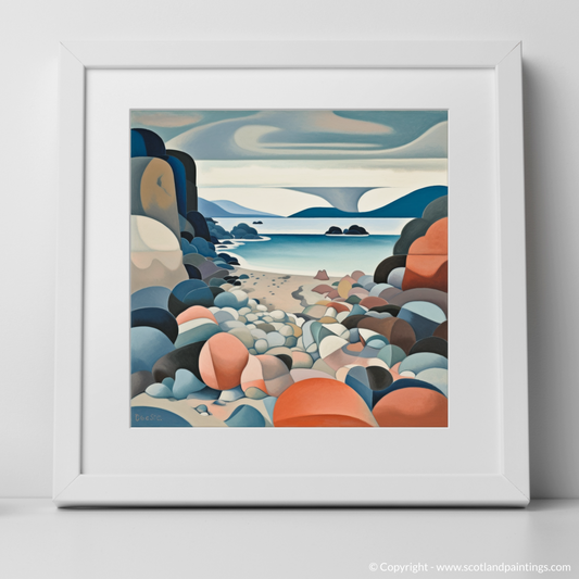 Cubist Interpretation of Coral Beach Serenity
