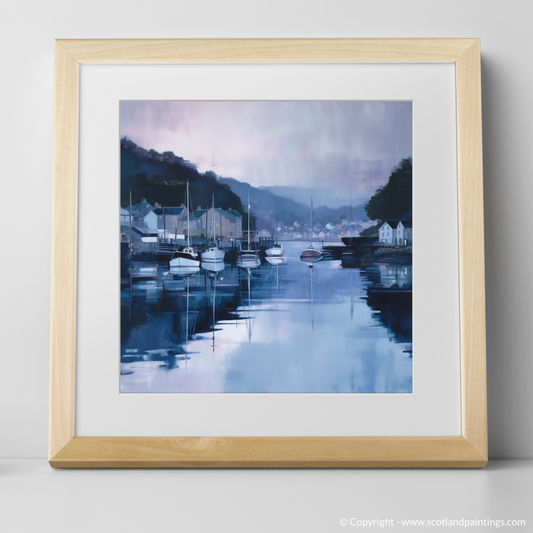 Dusk at Tarbert Marina: A Minimalist Ode to Scottish Harbours