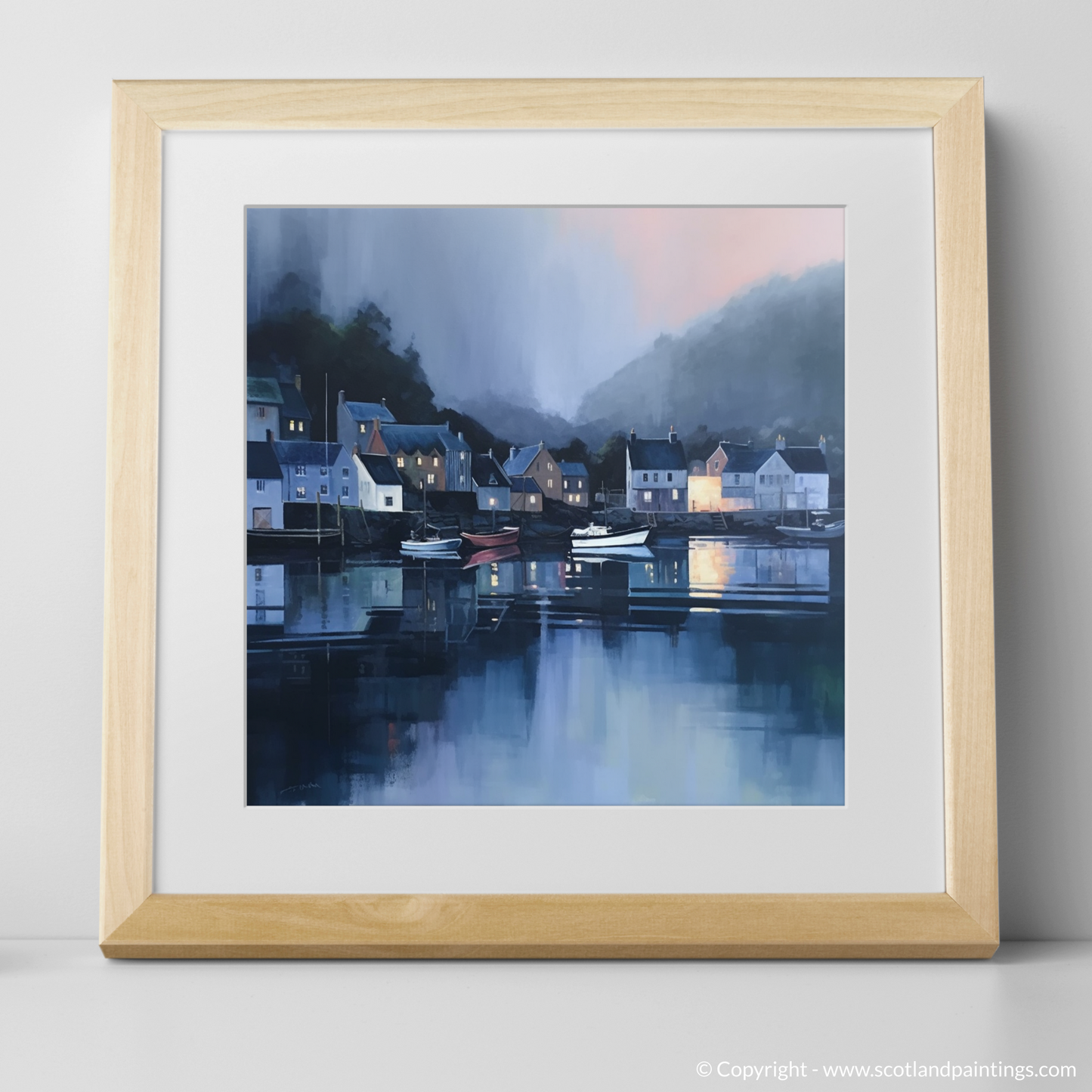 Dusk Embrace at Tarbert Marina