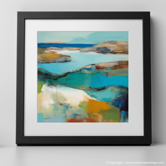 Achmelvich Bay Whispers: An Abstract Impressionist Journey