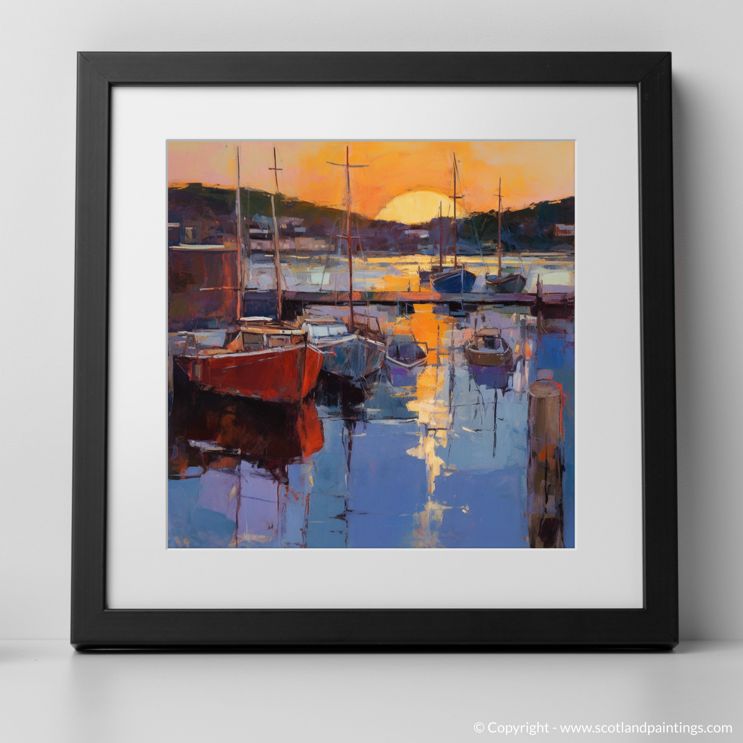 Dusk's Symphony at Tarbert Marina