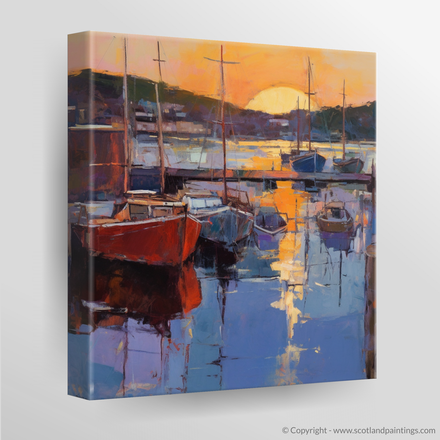 Dusk's Symphony at Tarbert Marina