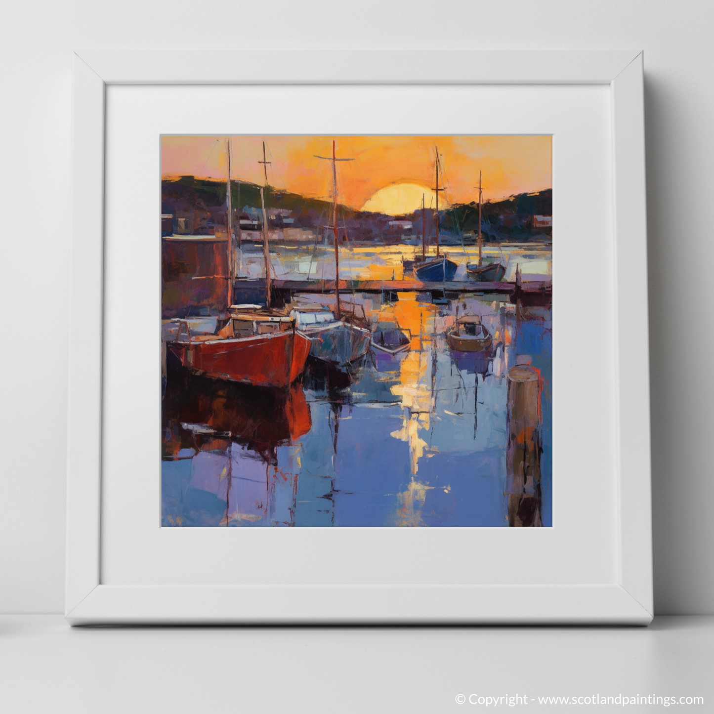 Dusk's Symphony at Tarbert Marina