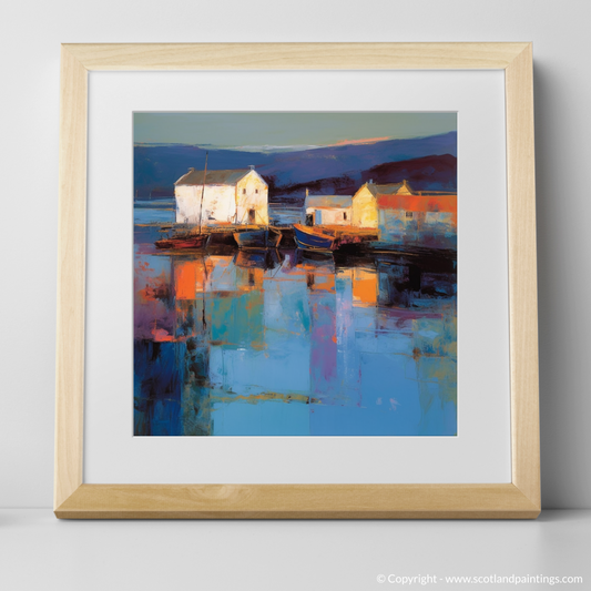 Dusk Serenade at Lochranza Harbour