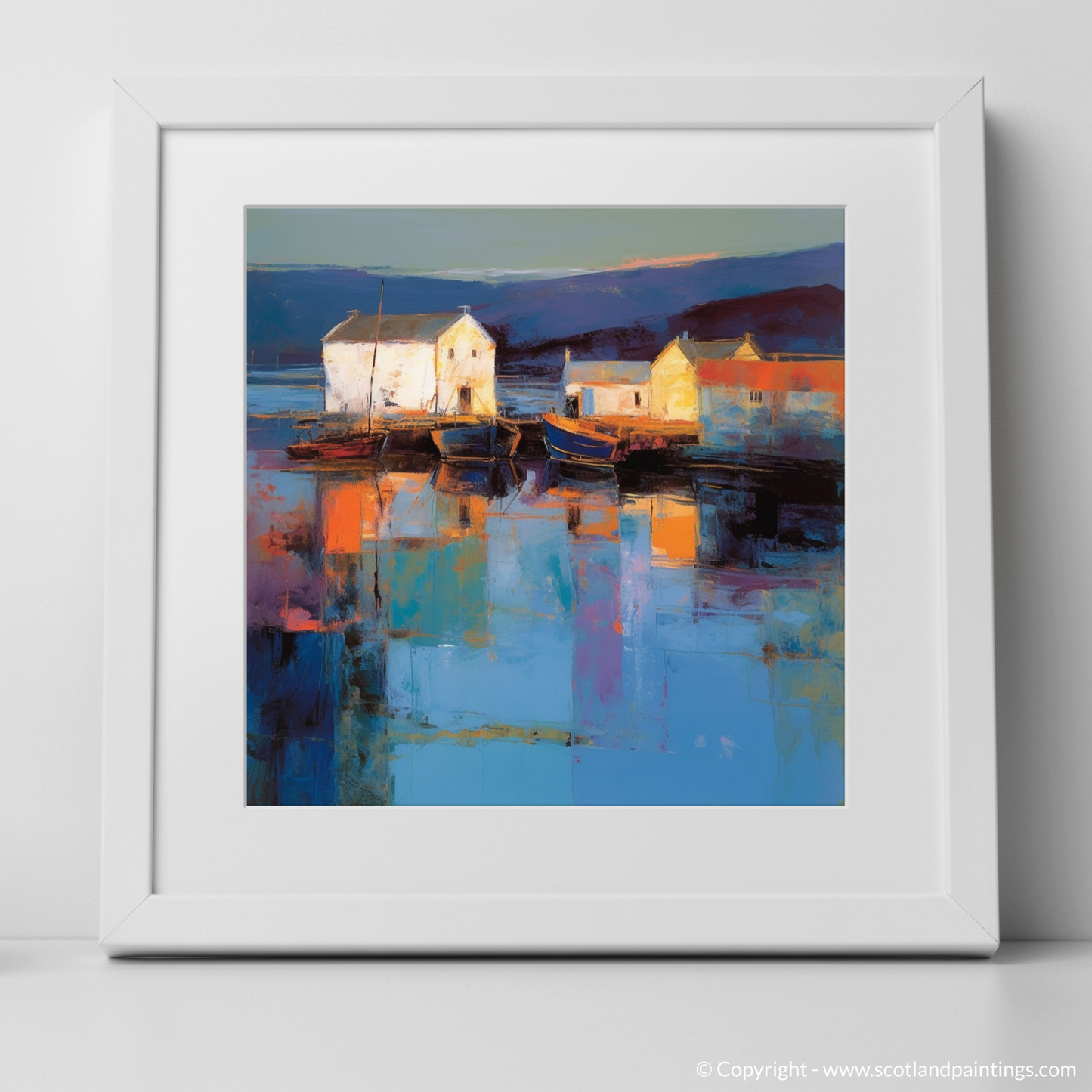 Dusk Serenade at Lochranza Harbour