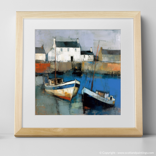 Portmahomack Harbour: An Abstract Impressionist Rhapsody