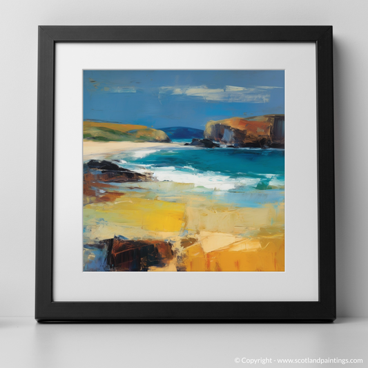Durness Beach Reverie: An Abstract Impressionist Escape