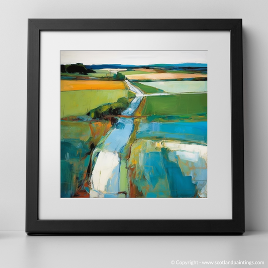 Aberdeenshire's River Don: An Abstract Impressionist Ode