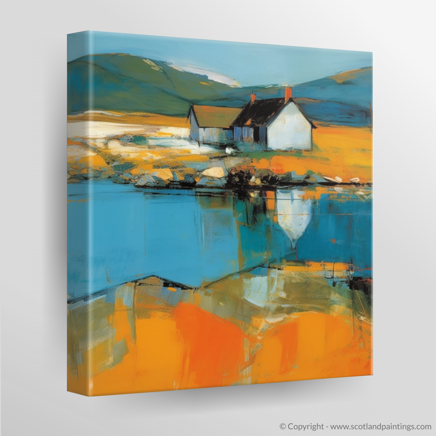 Enchanted Gairloch: An Abstract Impression of Highland Serenity